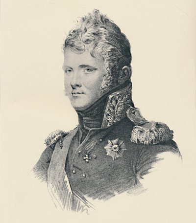 Alexander I, Emperor of Russia, c1800, 1896 by Francesco Vendramini