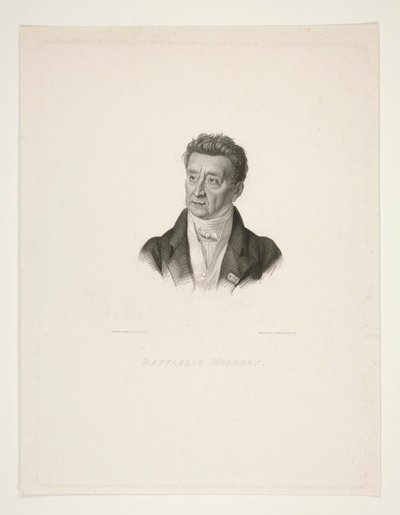 Portrait of Raphael Morghen by Francesco Vendramini