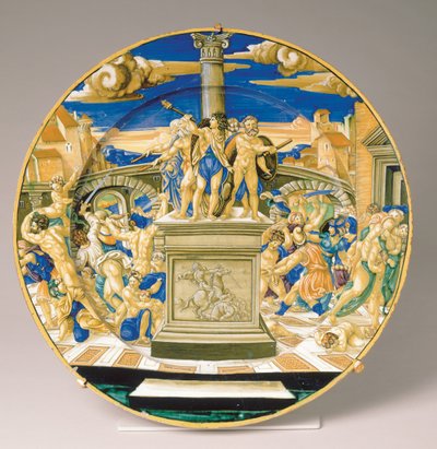 Plate with the Massacre of the Innocents, c.1527-30 by Francesco Xanto Avelli
