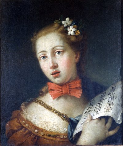 Venetian Singer by Francesco Zugno