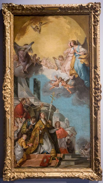 Pope Benedetto XI by Francesco Zugno
