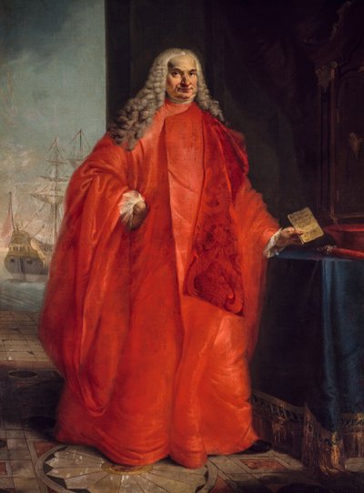 Portrait of Daniele Girolamo Dolfin, Venetian Politician by Francesco Zugno