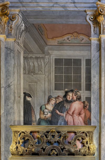 The Entrance Hall or Foyer by Francesco and Zugno Francesco Battaglioli