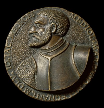 Bust of Gian Giacomo de Medici dit il Medeghino (1497-1556), Italian Condottiero by Francesco da Sangallo