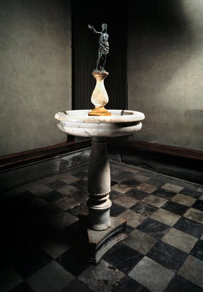 Stoup with Statue of St John the Baptist by Francesco da Sangallo