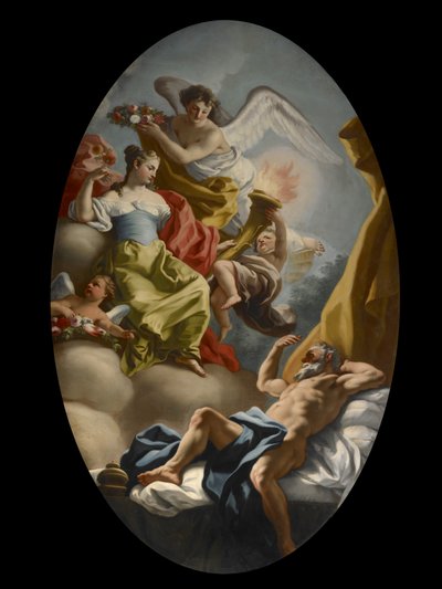 Allegory of Wisdom and Truth by Francesco de Mura