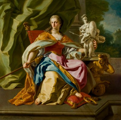 Allegory of the nobility of the order of Malta, 1747 by Francesco de Mura