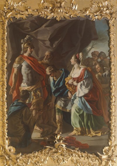 Stories of Alexander by Francesco de Mura