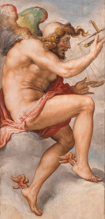 Kairos (Time of Decision) by Francesco de Rossi Salviati