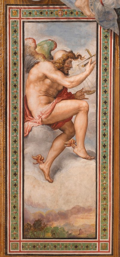 Time of Decision (Kairos) (fresco) by Francesco de Rossi Salviati