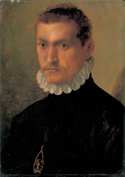 Portrait of a Knight by Francesco de Rossi Salviati Cecchino