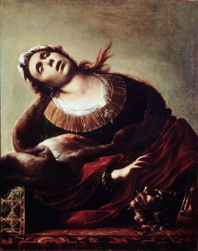 Herodias with the Head of John the Baptist by Francesco del Cairo
