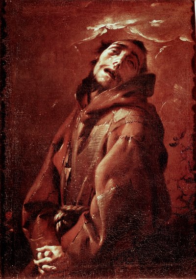 Saint Francis of Assisi in Ecstasy by Francesco del Cairo