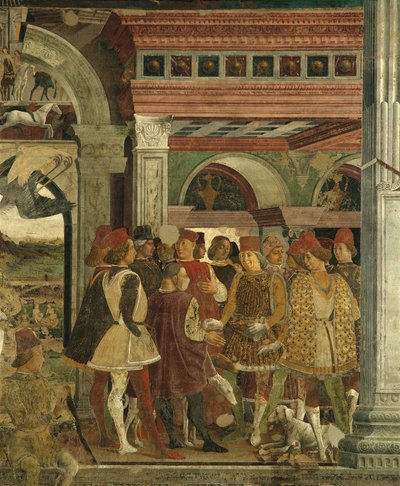 Allegory of April: Hunting Contests, Borso d
