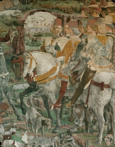 Hall of the Months: March by Francesco del Cossa