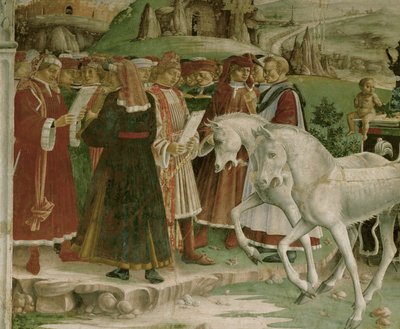 Hall of the Months: March by Francesco del Cossa