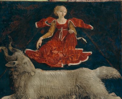 Aries, Zodiac Sign of March. Ca. 1469/70 by Francesco del Cossa