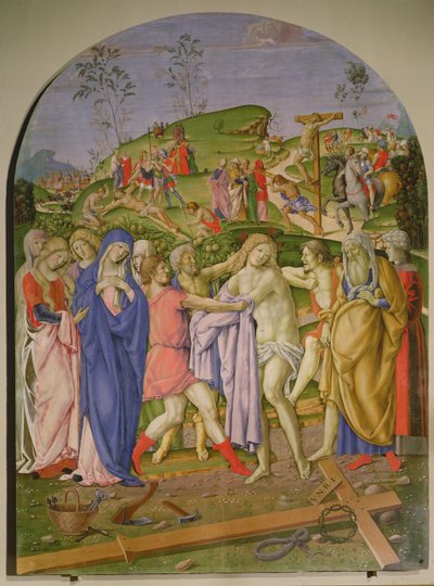 Jesus Stripped of His Garments by Francesco di Giorgio (attr. to) Martini
