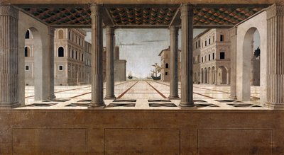 Architectural Veduta by Francesco di Giorgio Martini