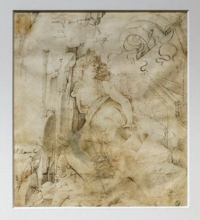 Young Disheveled Woman on a Cliff, known as Ippo, c.1475 by Francesco di Giorgio Martini