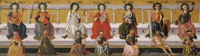 The Seven Virtues by Francesco di Stefano Pesellino