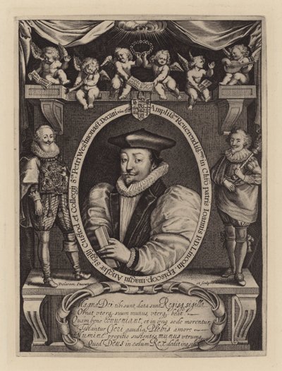 John Williams, Bishop of Lincoln, later Archbishop of York, c1621 by Francis (after) Delaram