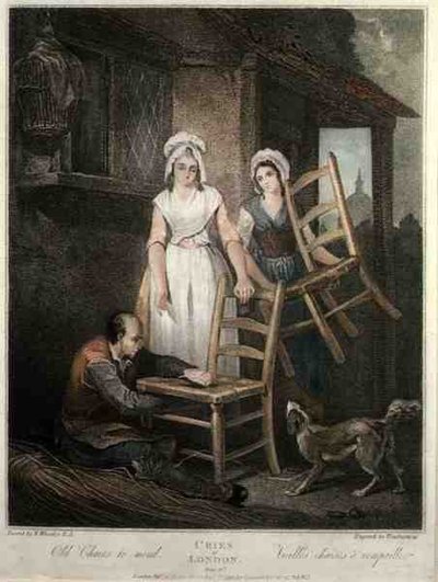 "Old Chairs to Mend", plate 10 of 
