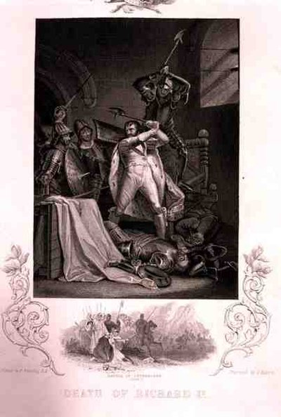 The Death of Richard II, from the play by William Shakespeare (1564-1616) engraved by J. Rogers by Francis (after) Wheatley