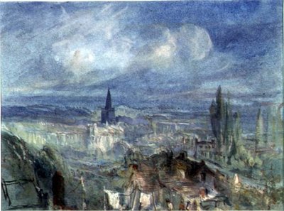 View of the Town of Bridgewater, Somerset by Francis Abel William Taylor Armstrong