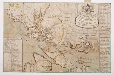 Plan of the siege of St. Philips Castle, on the Island of Minorca by Francis Aegidius Assiotti