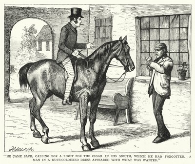 Illustration for Great Expectations by Charles Dickens by Francis Arthur Fraser