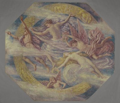 Diana and Her Attendants among the Constellations by Francis Augustus Lathrop