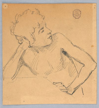 Figure Study by Francis Augustus Lathrop