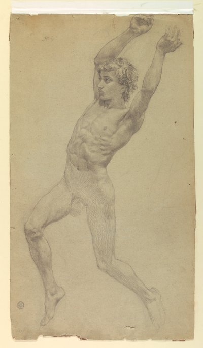 Figure Study for Diana and Her Attendants among the Constellations by Francis Augustus Lathrop