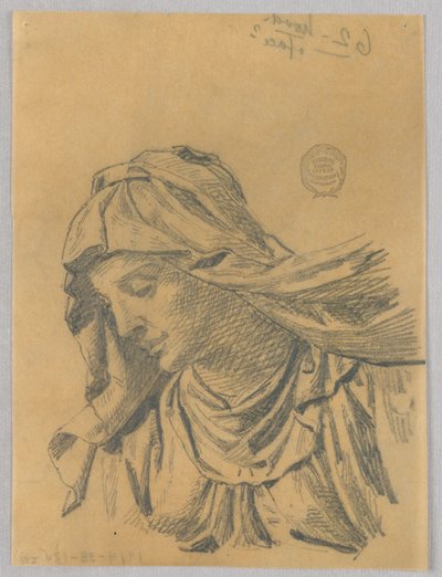 Study for Bust of the Madonna by Francis Augustus Lathrop