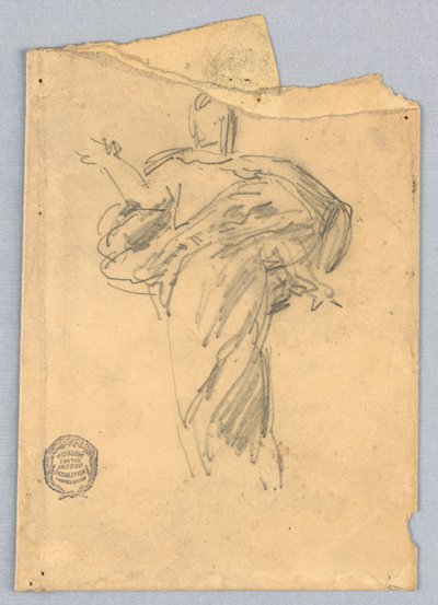 Study for Christ, Chancel of St. Bartholomew, New York by Francis Augustus Lathrop