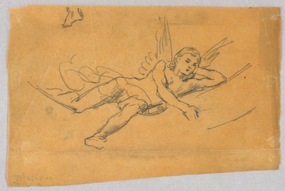 Study for "Zodiac" by Francis Augustus Lathrop