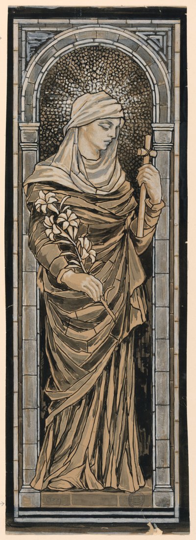 Study for the Goddard Memorial Window, in St. John