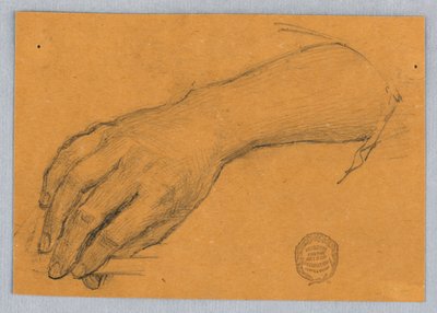 Study of Hand and Wrist by Francis Augustus Lathrop