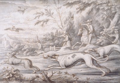 Hare Hunting by Francis Barlow