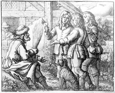 The Old Man and his Sons, illustration from 