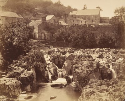 At Pont y pair, Bettws-y-Coed, North Wales by Francis Bedford
