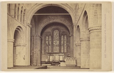 Chester - Interior of St. John