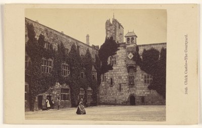 Chirk Castle - The Courtyard by Francis Bedford