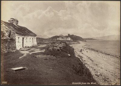 Criccieth from the West by Francis Bedford