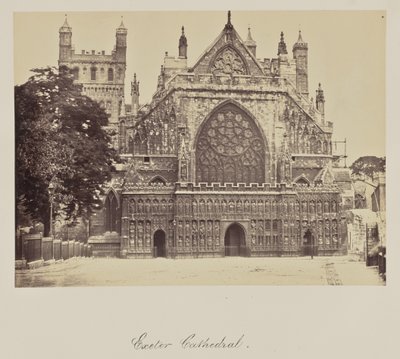 Exeter Cathedral by Francis Bedford