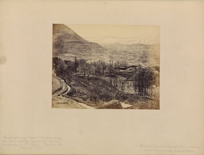 Lebanon - View of Mount Lebanon, Taken from Above the Village of Ehden by Francis Bedford