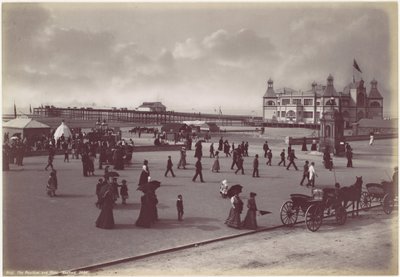 Rhyl. The Pavilion and Pier by Francis Bedford