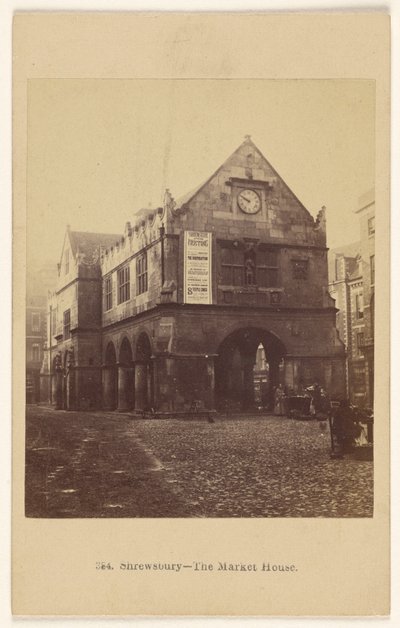 Shrewsbury - The Market House by Francis Bedford