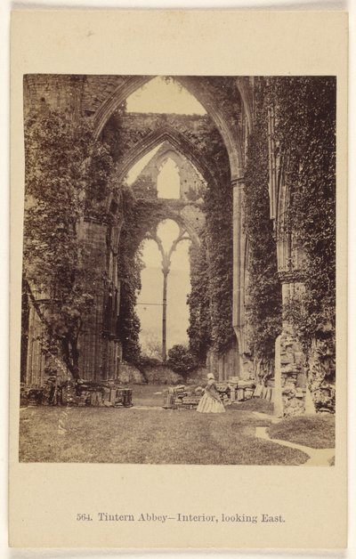 Tintern Abbey - Interior, Looking East by Francis Bedford